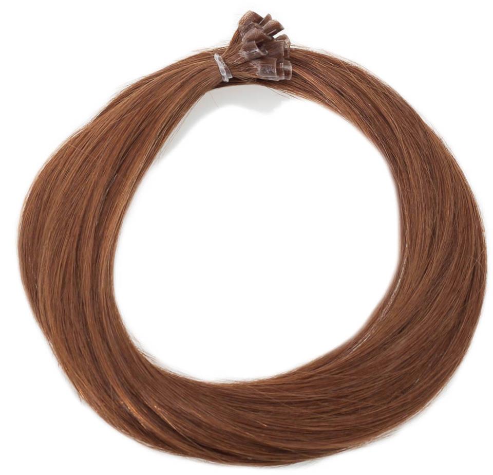 Rapunzel of Sweden Nail Hair Premium Straight 5.4 Copper Brown 40cm