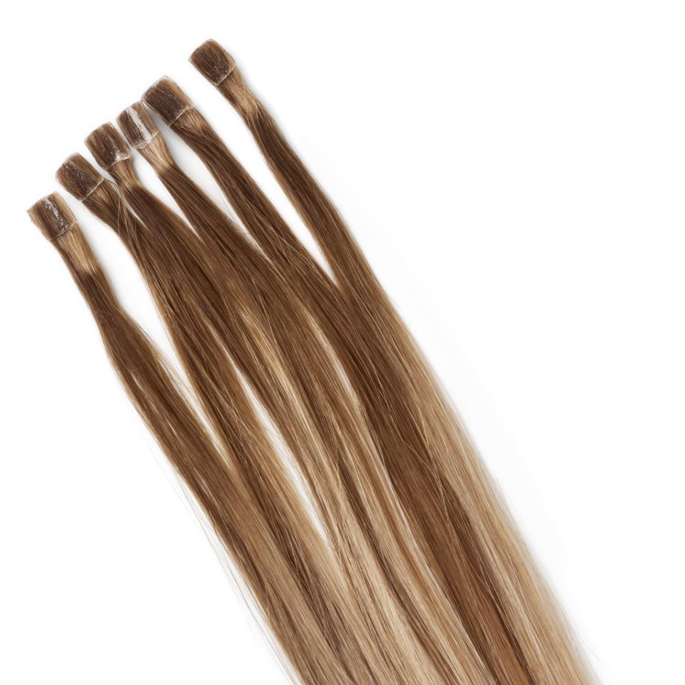 Rapunzel of Sweden Nail Hair Premium Straight Brown Ash Blonde Balayage B5.1/7.3 50cm