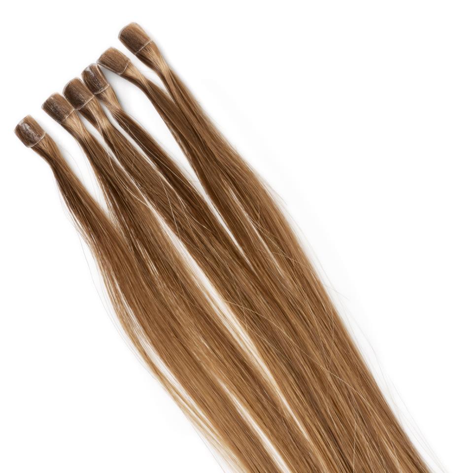 Rapunzel of Sweden Nail Hair Premium Straight Dark Blonde Toffee ColorMelt C2.0/5.1 50cm