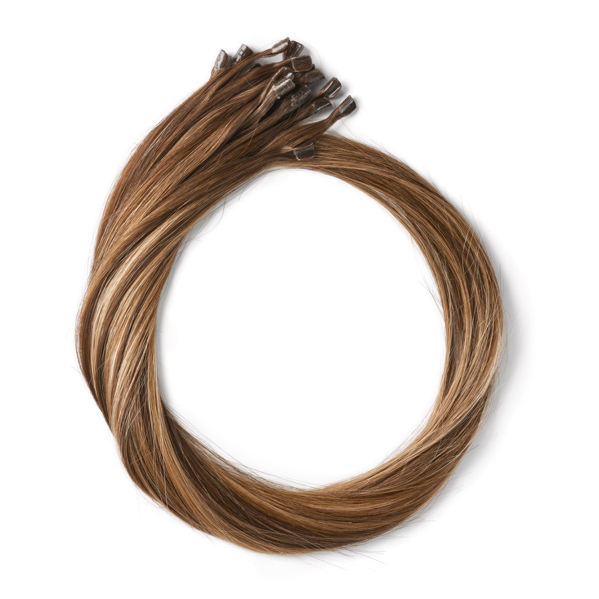 Läs mer om Rapunzel of Sweden Nail Hair Premium Straight 30 cm Hazelnut Caramel