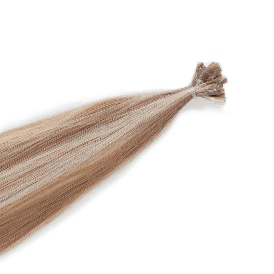 Rapunzel of Sweden Nail Hair Premium Straight M7.3/10.8 Cendre Ash Blonde Mix 30cm