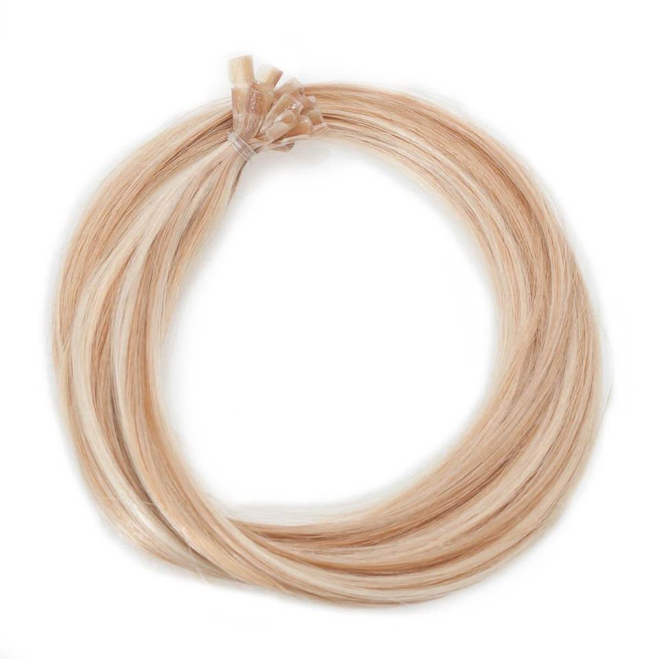Rapunzel of Sweden Nail Hair Premium Straight M7.5/10.8 Scandinavian Blonde Mix 40cm