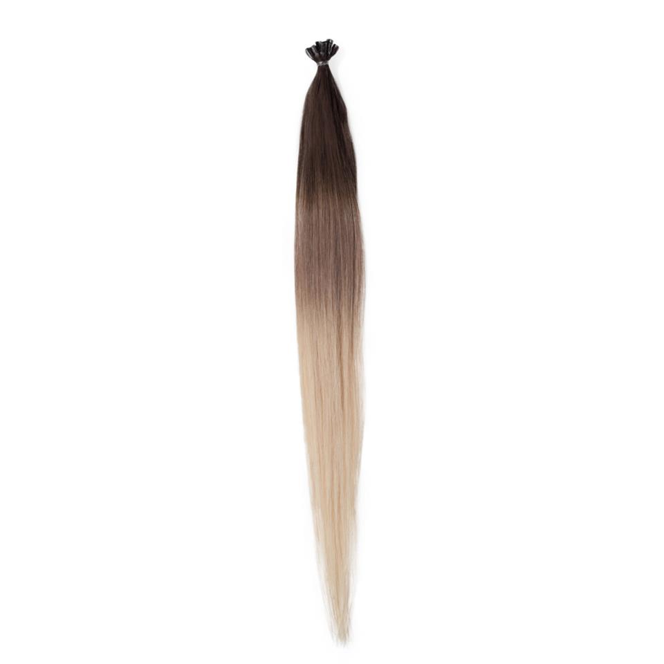 Rapunzel of Sweden Nail Hair Premium Straight O2.6/8.0 Dark Ash Blonde Ombre 40cm