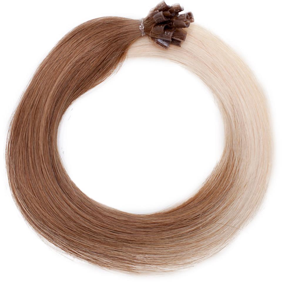 Rapunzel of Sweden Nail Hair Premium Straight O5.1/10.8 Medium Ash Blonde Ombre 50cm