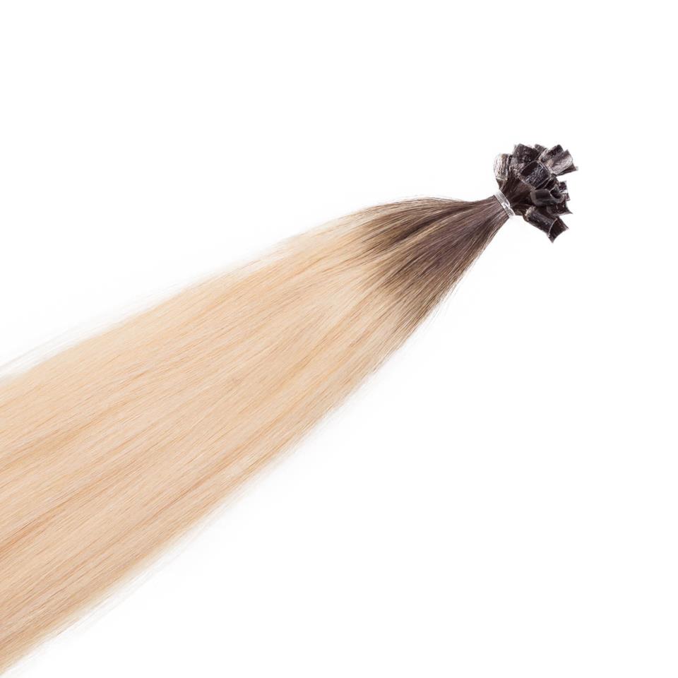 Rapunzel of Sweden Nail Hair Premium Straight R2.6/8.0 Dark Ash Blonde Root 50cm