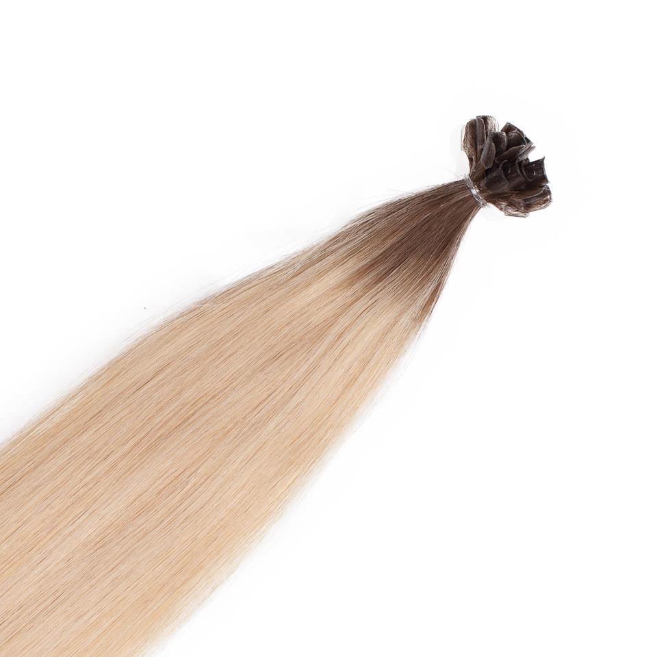 Rapunzel of Sweden Nail Hair Premium Straight R7.5/8.3 Ash Brown Honey Blonde 50cm