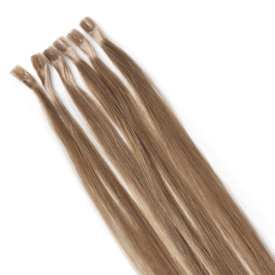 Rapunzel of Sweden Nail Hair Premium Straight Sandy Blonde Balayage B7.5/10.7 40 cm