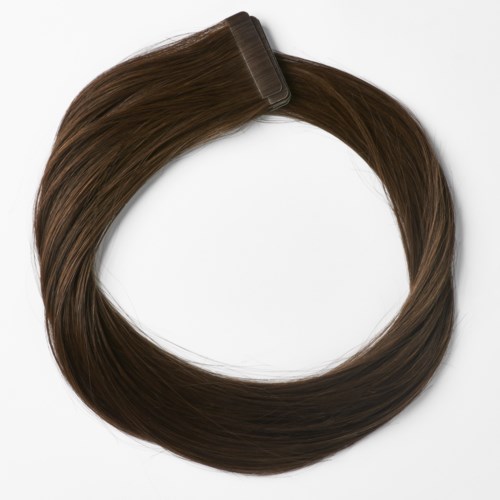 Rapunzel of Sweden Premium Tape Extensions Straight / Classic Tape 4 cm / 8 pieces 50 cm 2.2 Coffee Brown