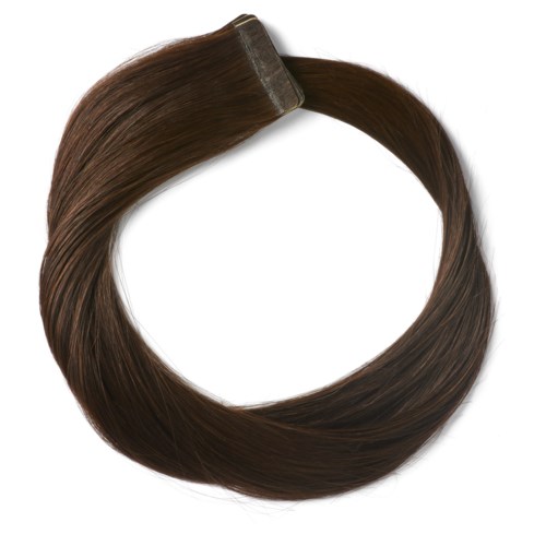 Rapunzel of Sweden Classic 4 Premium Tape Extensions Straight / Classic Tape 4 cm / 8 pieces 40 cm 2.3 Chocolate Brown