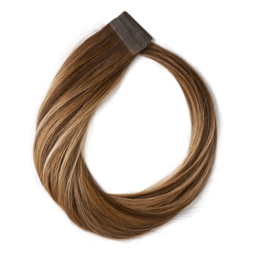 Rapunzel of Sweden Classic 4 Premium Tape Extensions Straight / Classic Tape 4 cm / 8 pieces 40 cm Hazelnut Caramel Balayage B2.3/5.0