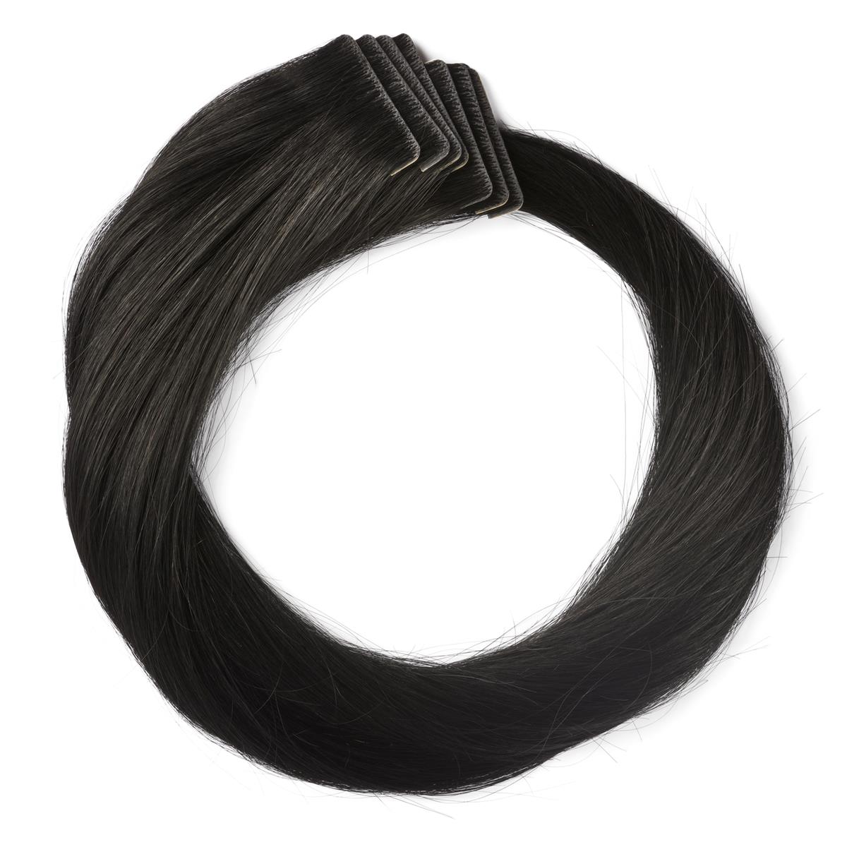 Rapunzel of Sweden Premium Tape Extensions Straight / Seamless Tape 4 cm / 8 pieces 50 cm 1.0