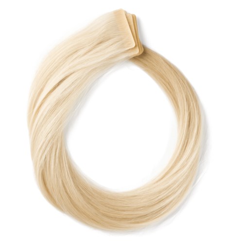 Rapunzel of Sweden Premium Tape Extensions Straight / Seamless Tape 4 cm / 8 pieces 50 cm 10.10 Platinum Blonde