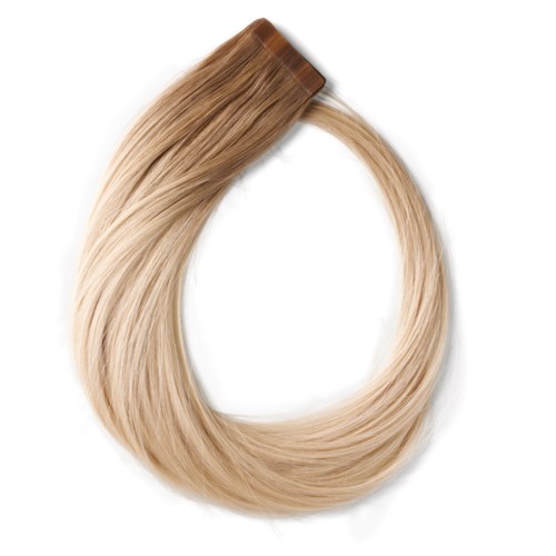 Rapunzel of Sweden Classic 4 Premium Tape Extensions Straight / Classic Tape 4 cm / 8 pieces 40 cm Cool Platinum Blonde Balayage B7.3/10.10