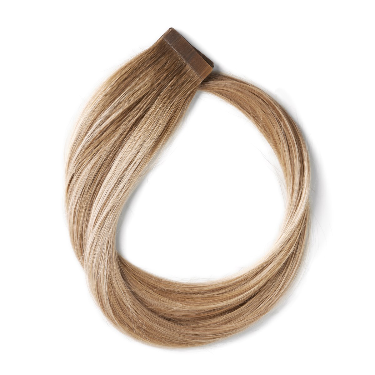 Rapunzel of Sweden Premium Tape Extensions - Classic 4 Brown Ash Blonde Balayage B5.1/7.3 50