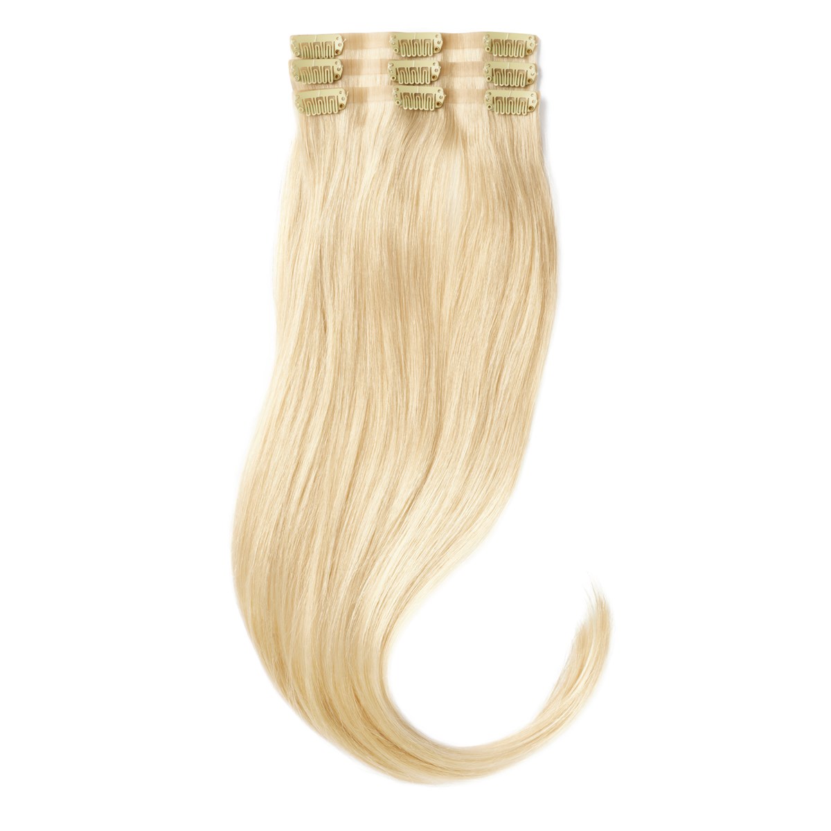 Läs mer om Rapunzel of Sweden Clip-on set Sleek Clip-on set 3 pieces 50 cm