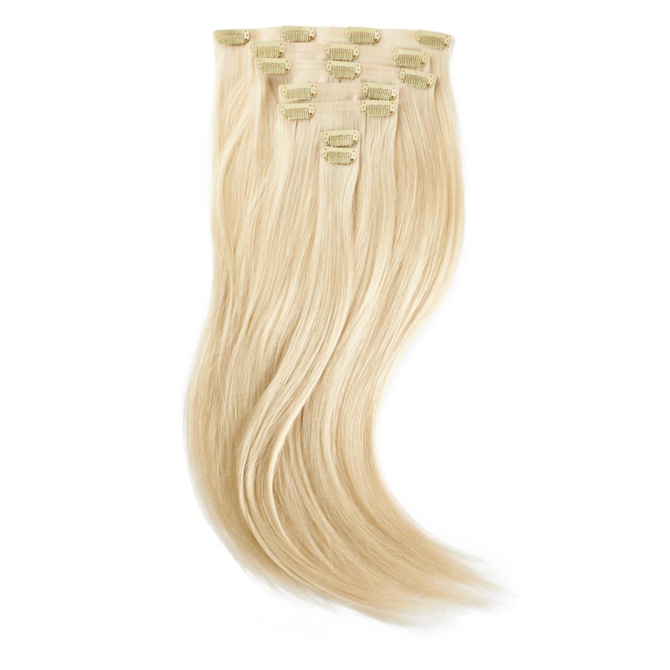 Rapunzel of Sweden Sleek Clip-on set 7 pieces 10.10 Platinum Blonde 50 cm