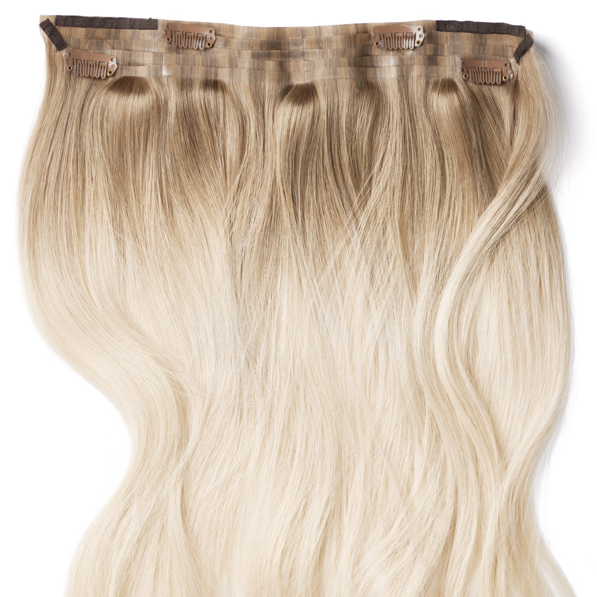 Läs mer om Rapunzel of Sweden Hair pieces Sleek Hairband 50 cm Cool Platinum Blon