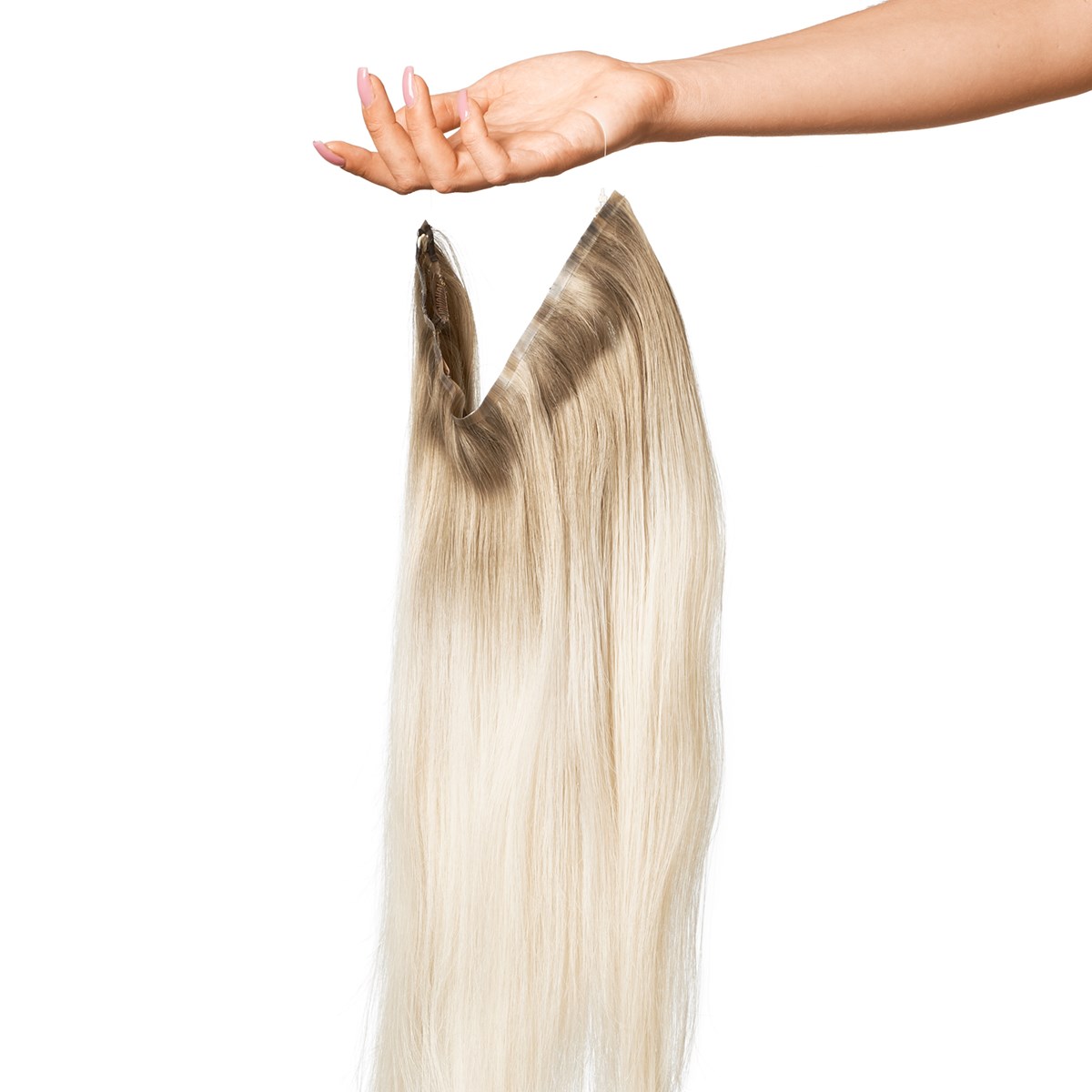 Alternativ bild 1 för Rapunzel of Sweden Hair pieces Sleek Hairband 50 cm