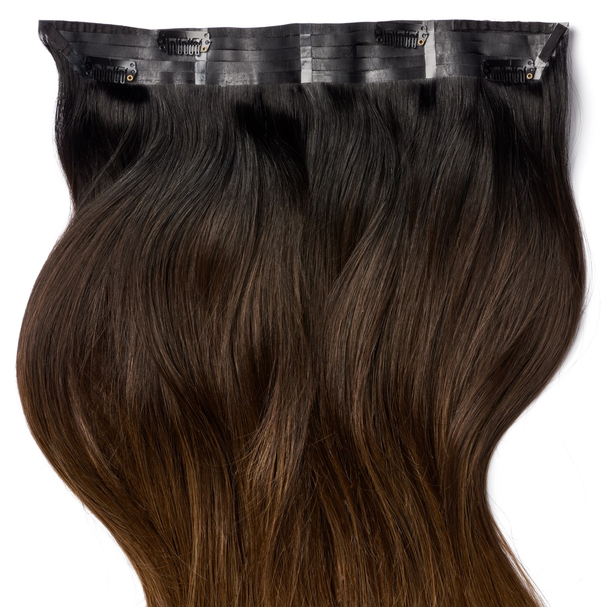 Läs mer om Rapunzel of Sweden Hair pieces Sleek Hairband 50 cm Deep Brown ColorMe