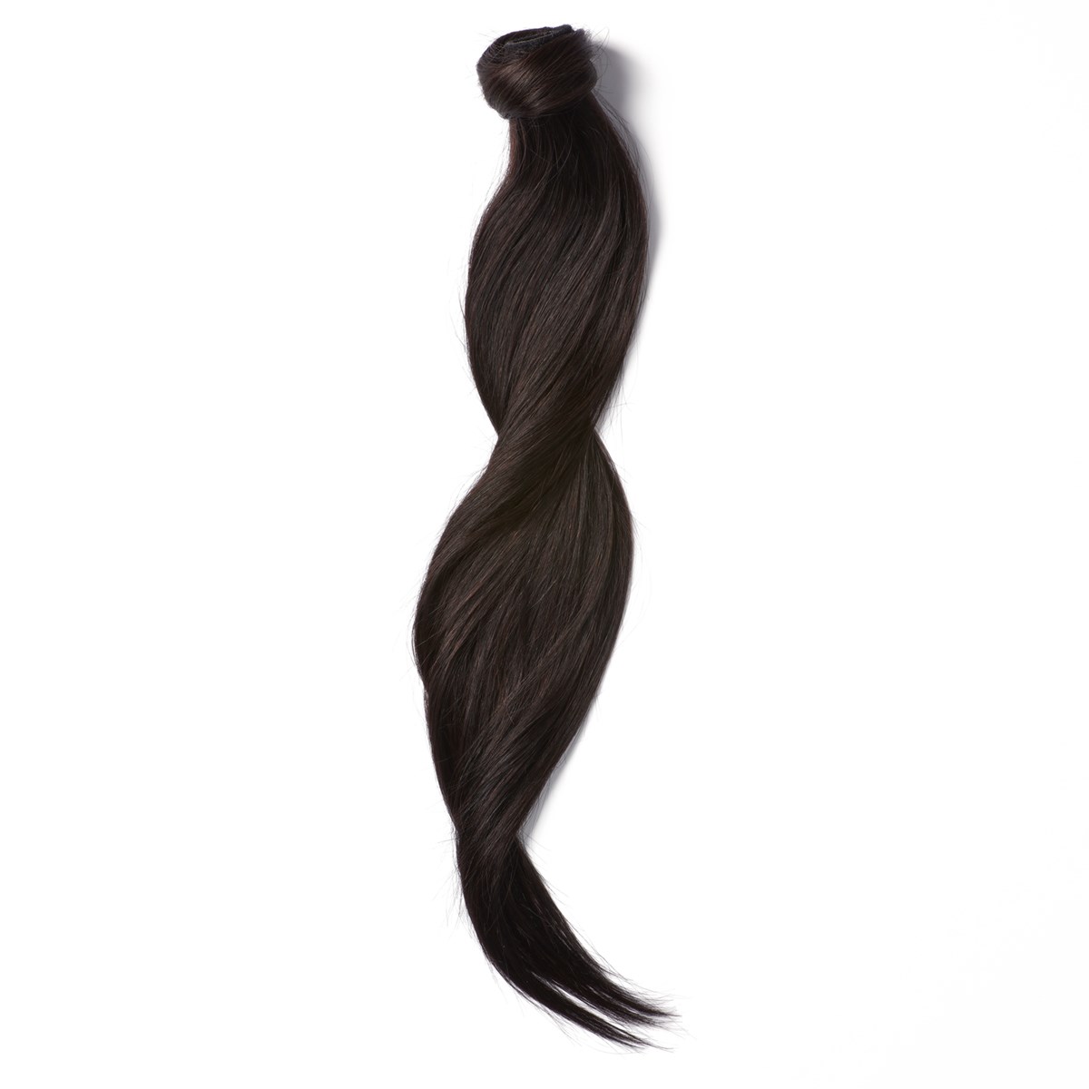 Läs mer om Rapunzel of Sweden Hair Pieces Sleek Ponytail 40 cm 1.2 Black Brown