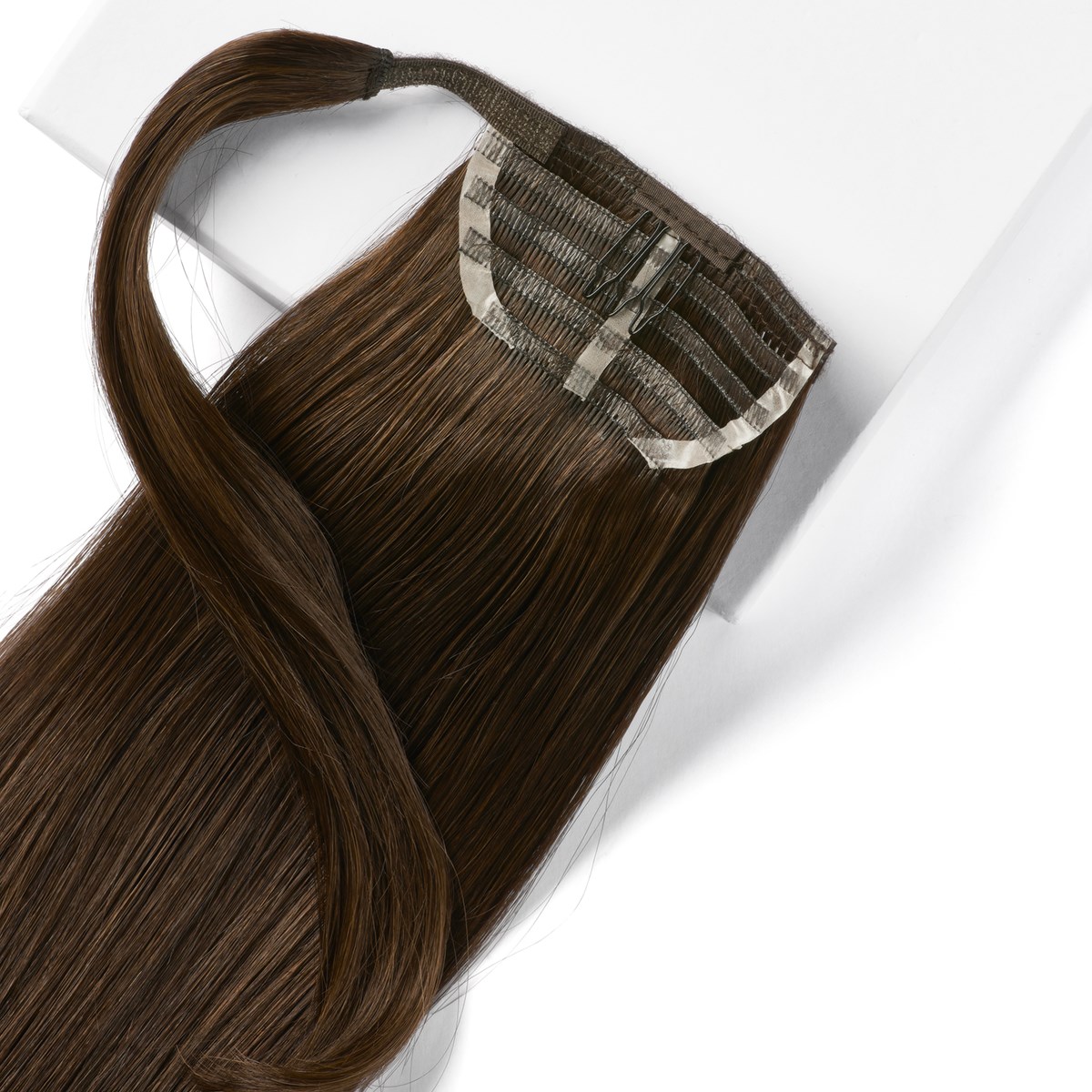 Läs mer om Rapunzel of Sweden Hair pieces Sleek Ponytail 50 cm 2.3 Chocolate Brow