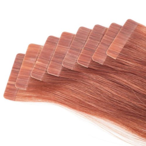 Rapunzel of Sweden Premium Tape Extensions Classic 4 50 cm 5.5 Mahogany Brown