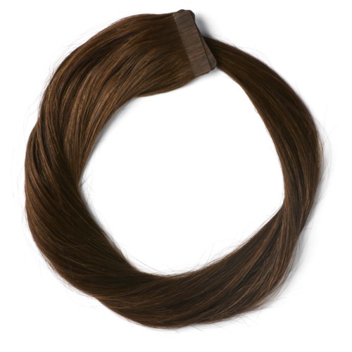 Rapunzel of Sweden Premium Tape Extensions Straight / Classic Tape 4 cm / 8 pieces 50 cm 2.0 Dark Brown