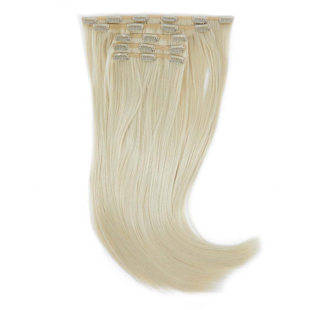 Rapunzel of Sweden Vegan Clip-ins Straight / Medium Volume / 5 pi