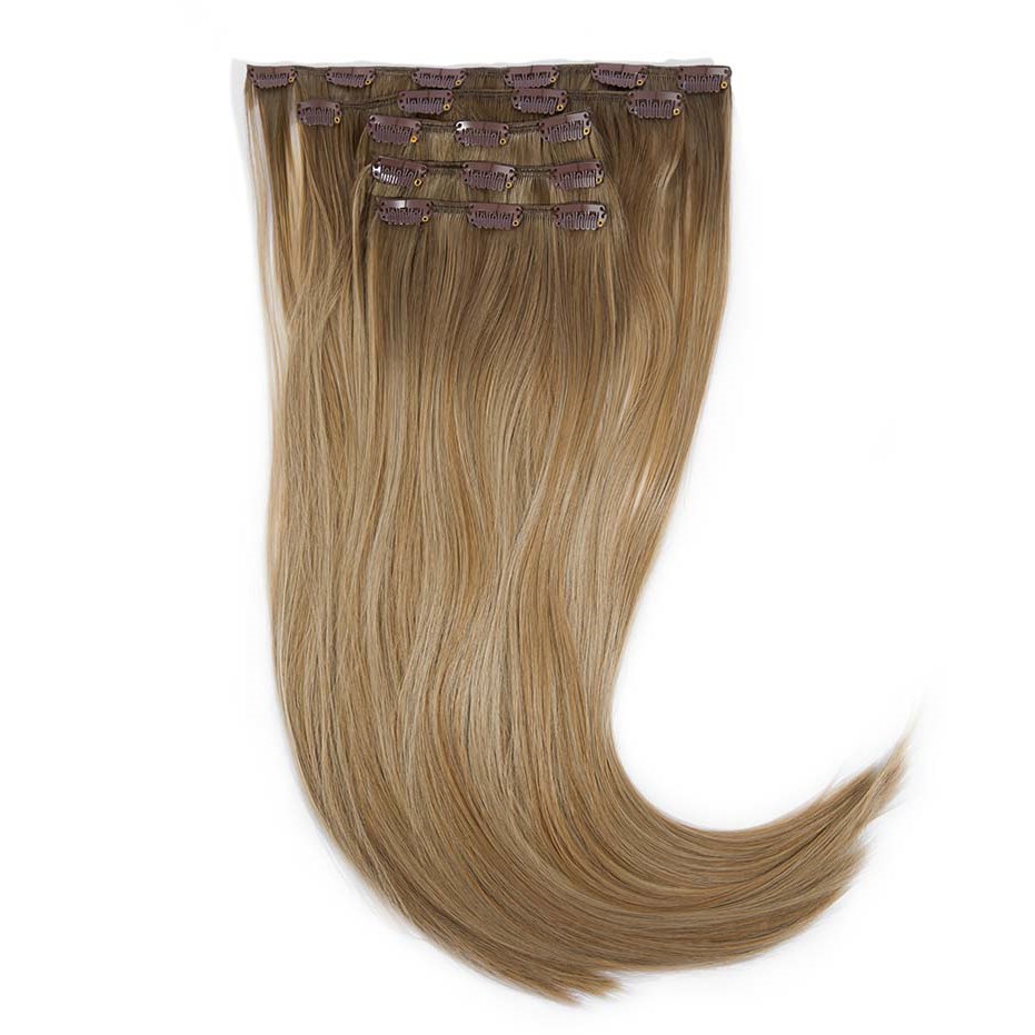 Rapunzel of Sweden Vegan Clip-ins Straight / Medium Volume / 5 pi