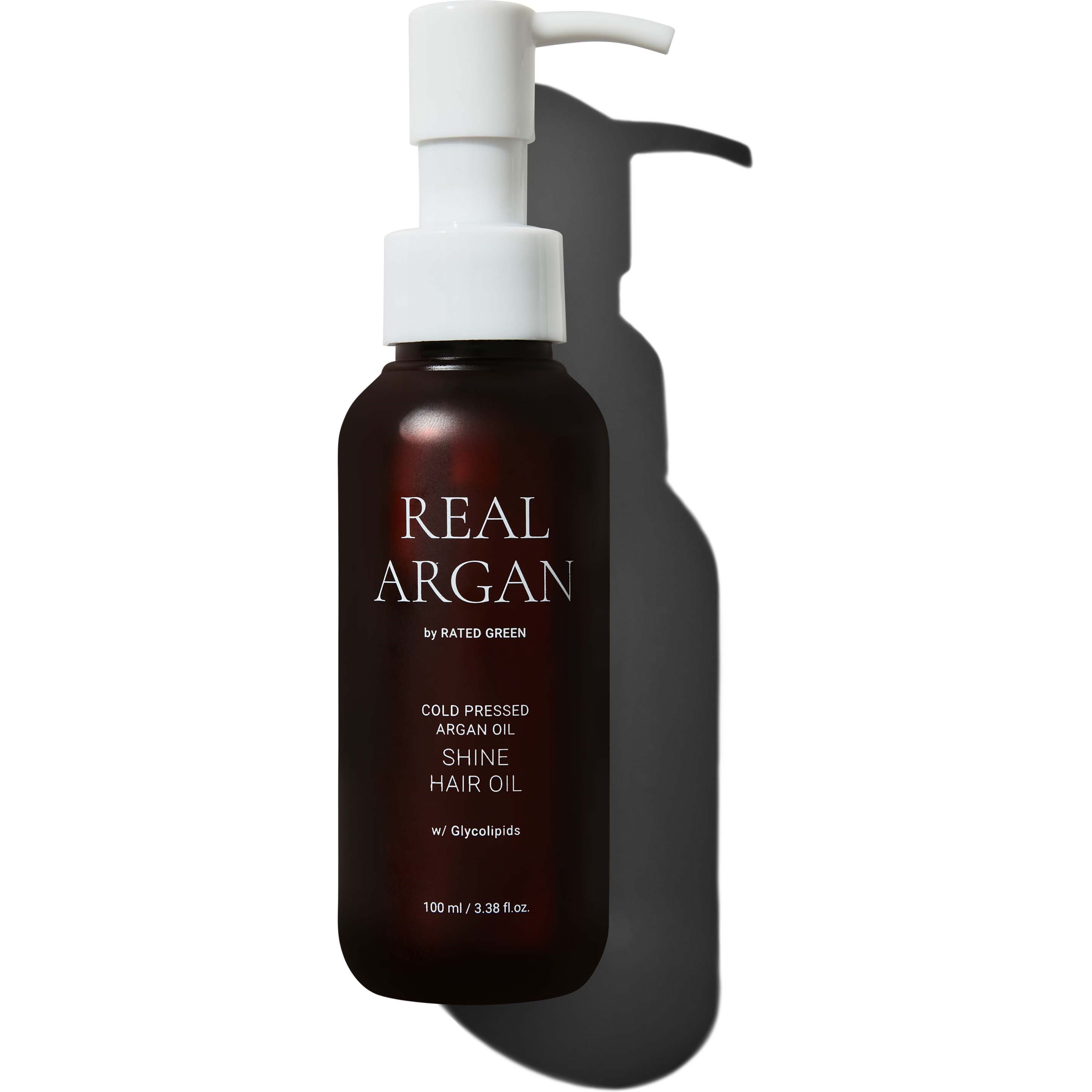 Läs mer om Rated Green Real Argan Cold Pressed Argan Oil Shine Hair Oil 100 ml