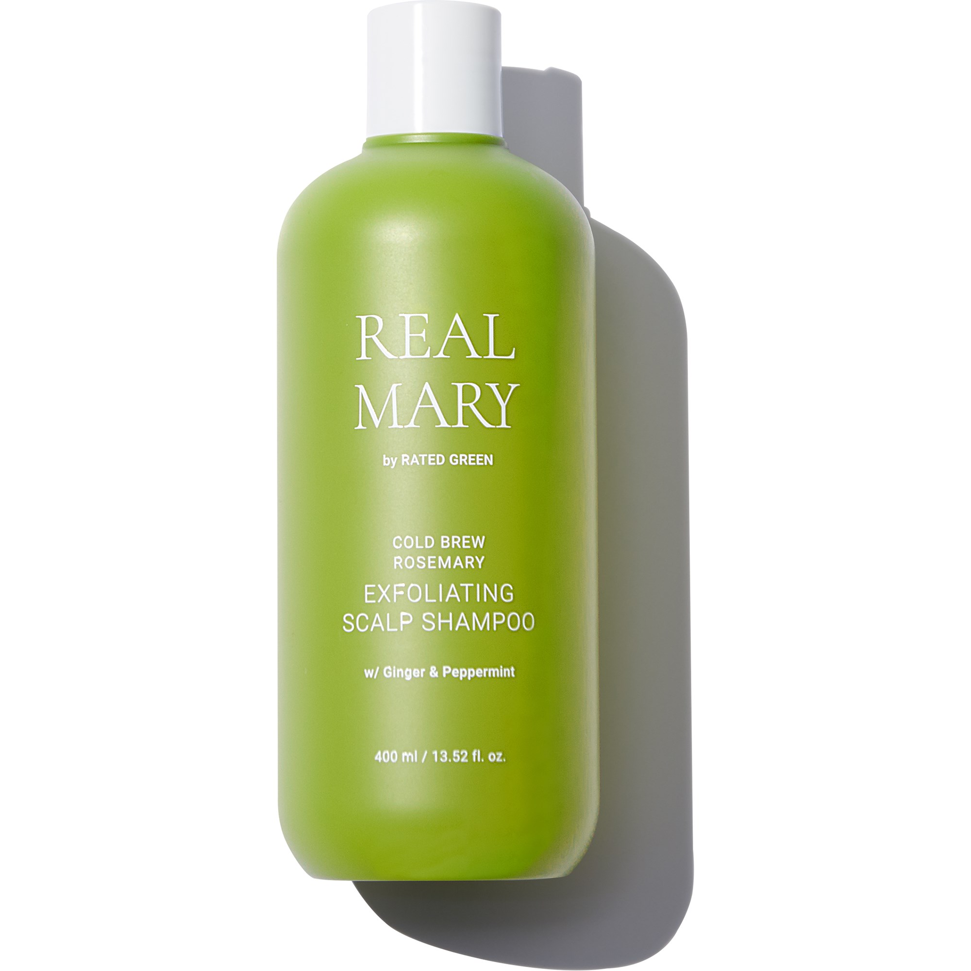 Läs mer om Rated Green Real Shea Cold Brew Rosemary Exfoliating Scalp Shampoo 400