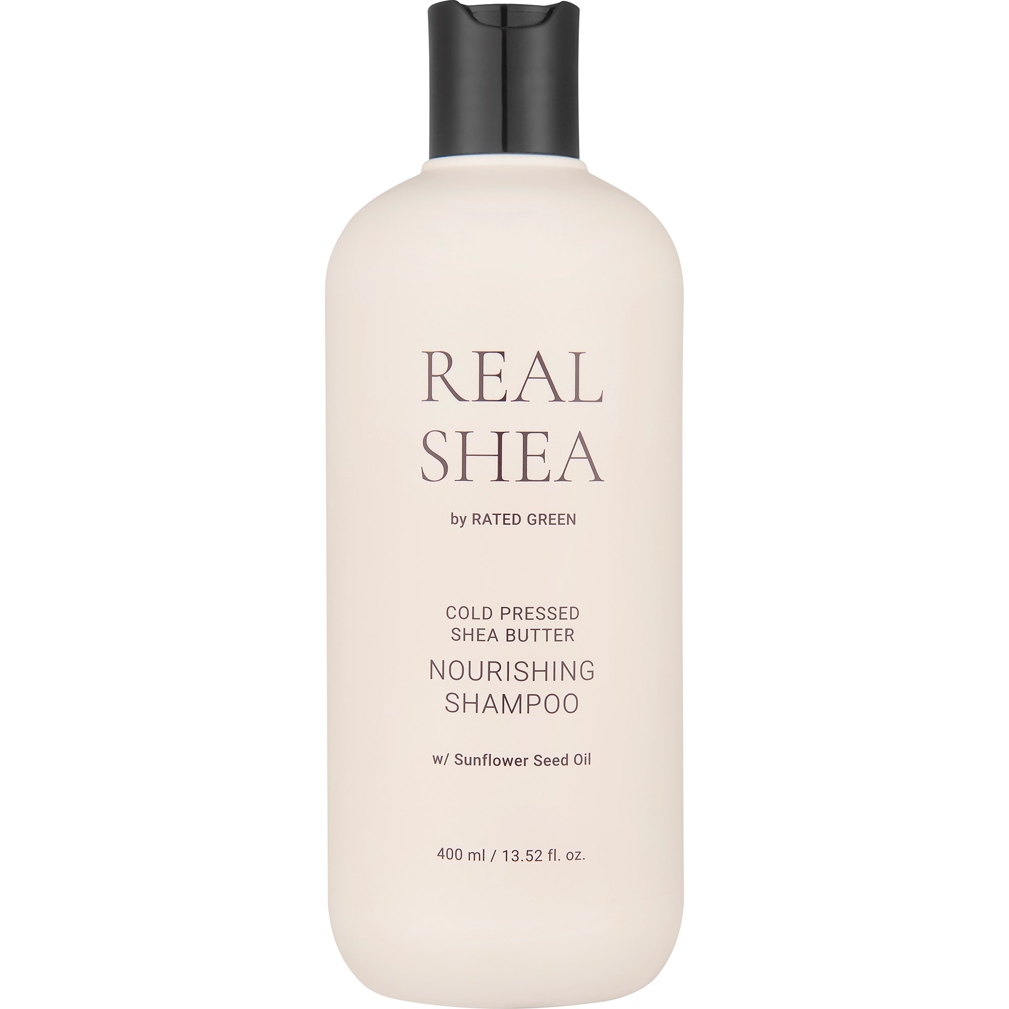 Läs mer om Rated Green Real Shea Cold Pressed Shea Butter Nourishing Shampoo 400