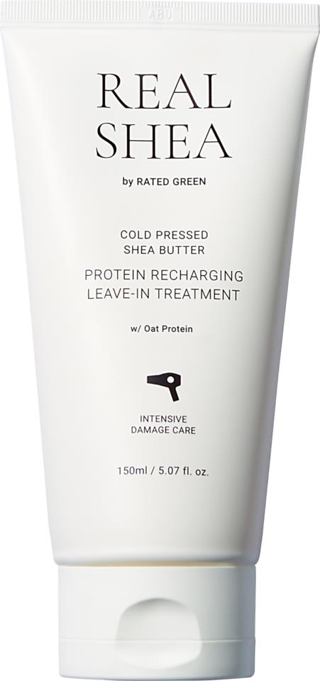Rated Green Real Shea Cold Pressed Shea Butter Protein Recharging Leave-in Treatment 150ml