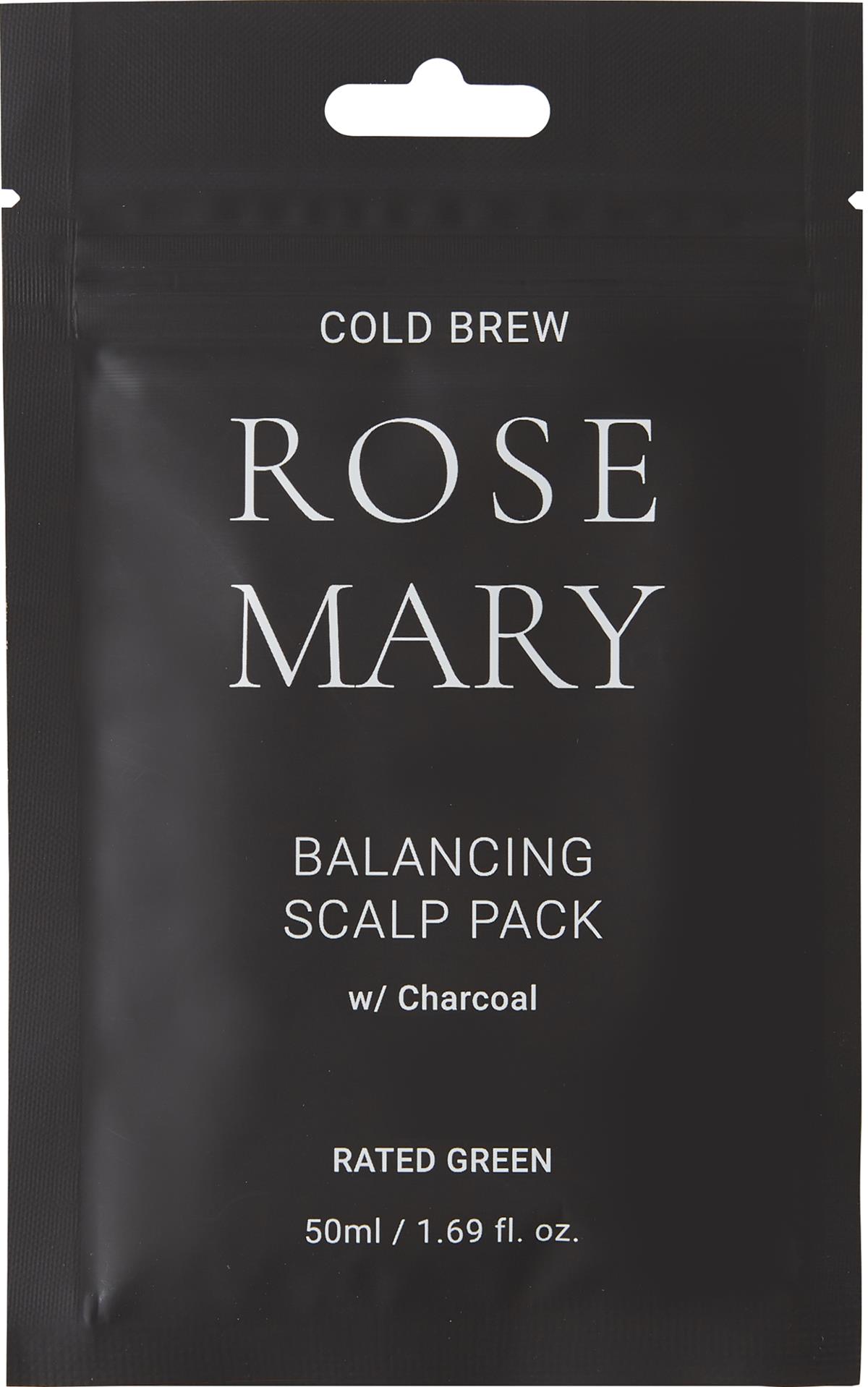 Rated Green Scalp Pack Cold Brew Rosemary Balancing Scalp Pack Charcoal ...