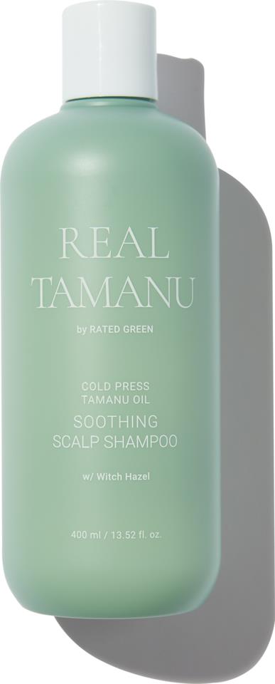 Rated Green Scalp Pack Cold Pressed Tamanu Oil Soothing Scalp Shampoo 400ml