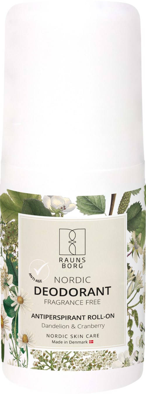 Raunsborg Nordic Deo Roll-on Antiperspirant Perfume-free 75 ml
