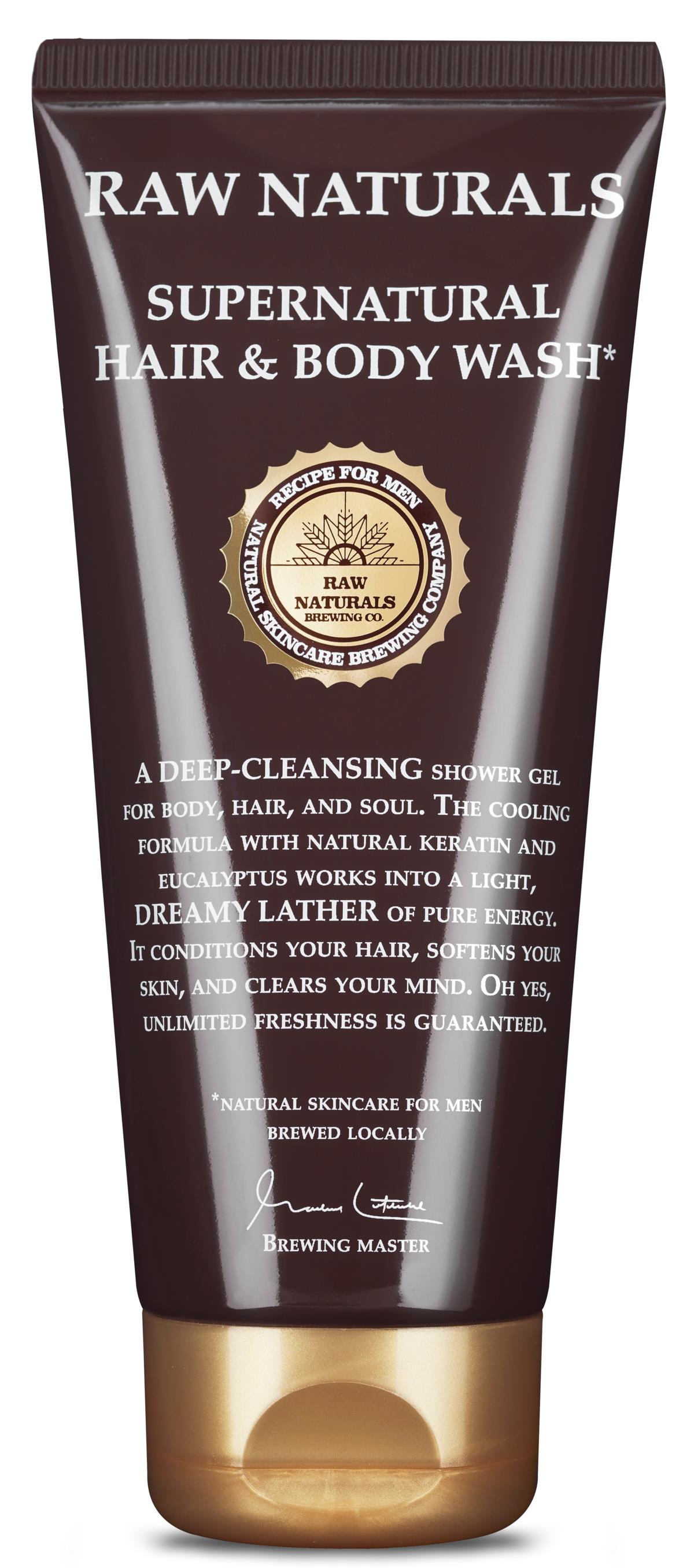 Raw Naturals Supernatural 3 in 1 Hair & Body Wash 200 ml