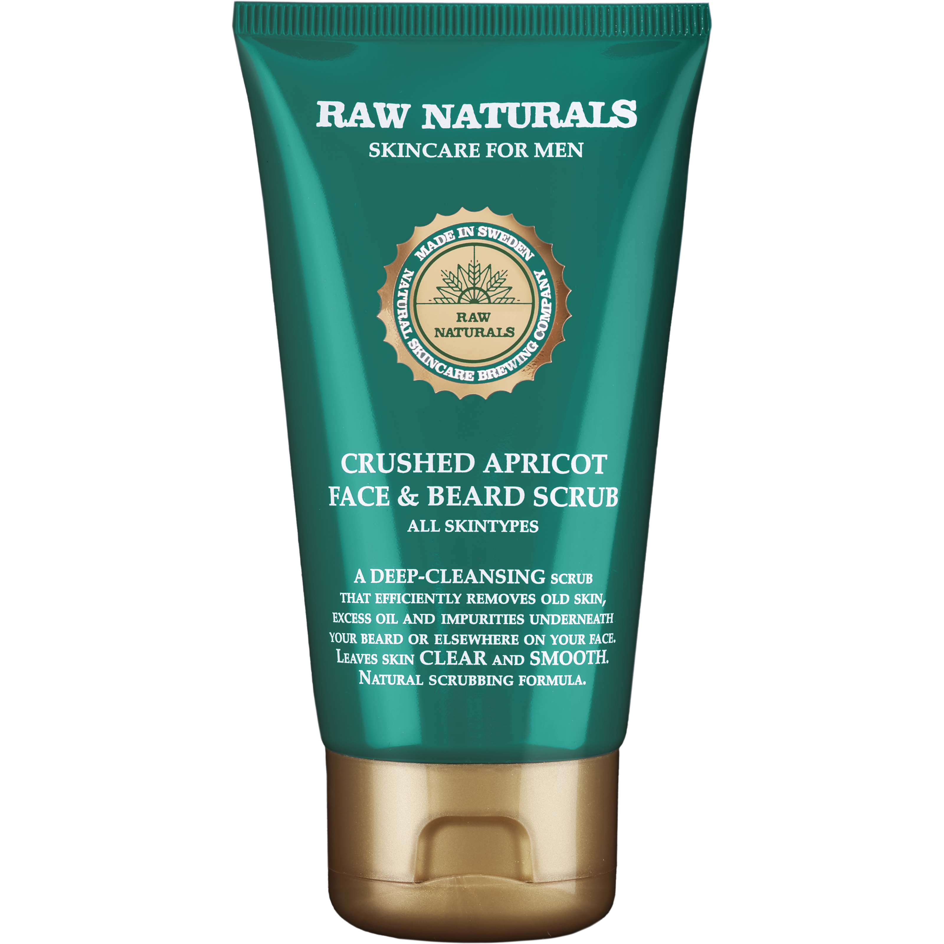 Läs mer om Raw Naturals Crushed Apricot Face & Beard Scrub