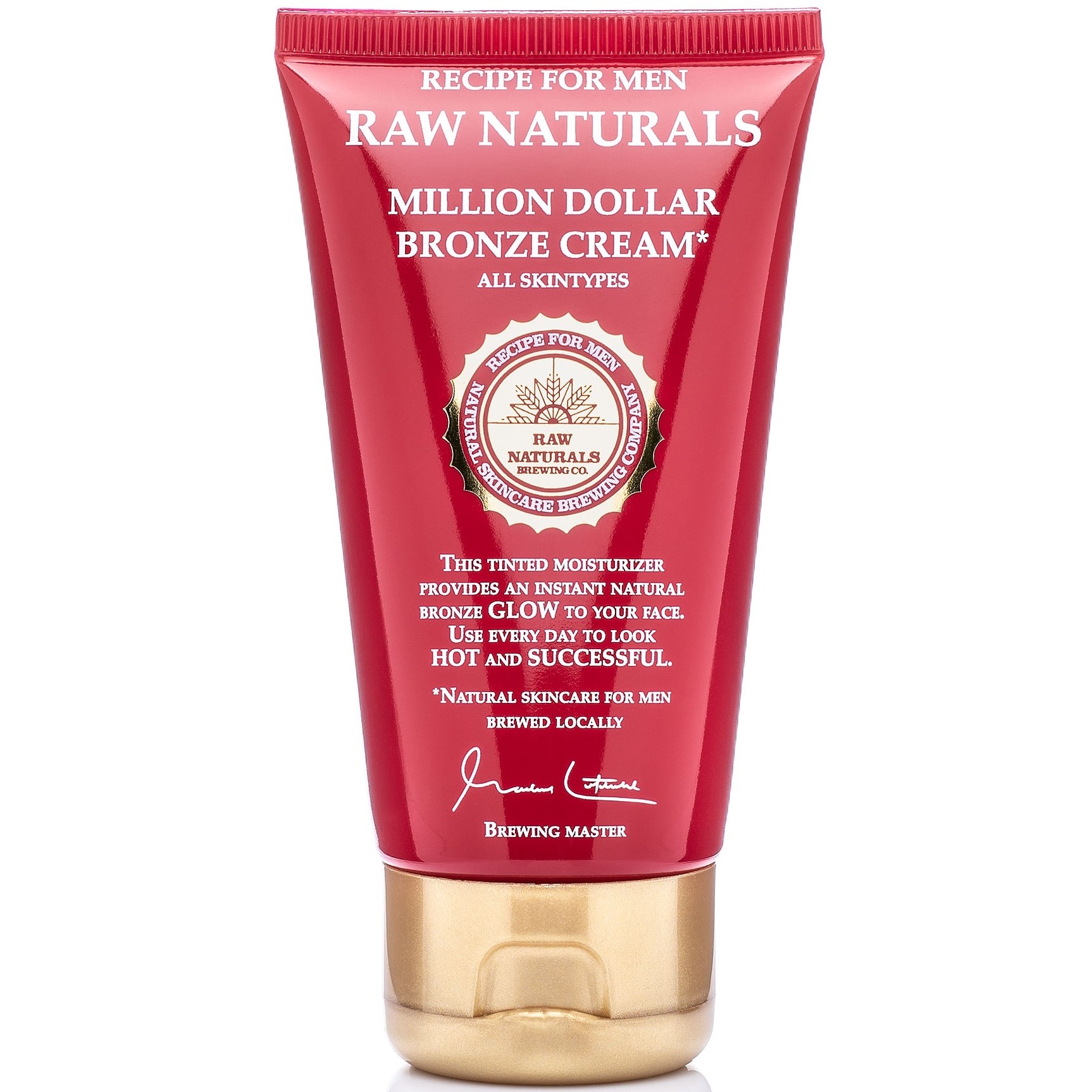 Raw Naturals Million Dollar Bronze Cream 75 ml billede