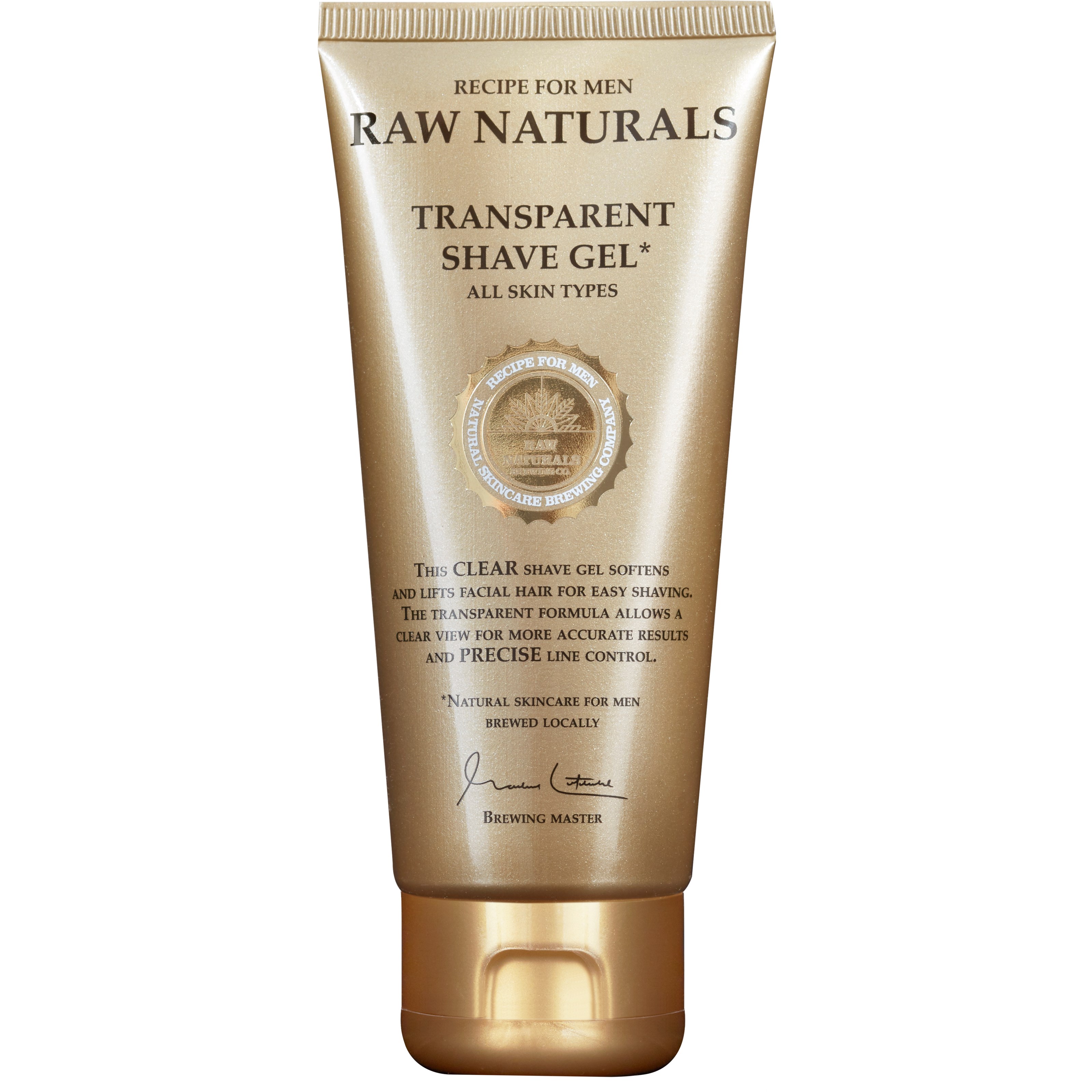 Läs mer om Raw Naturals Transparent Shaving Gel 100 ml