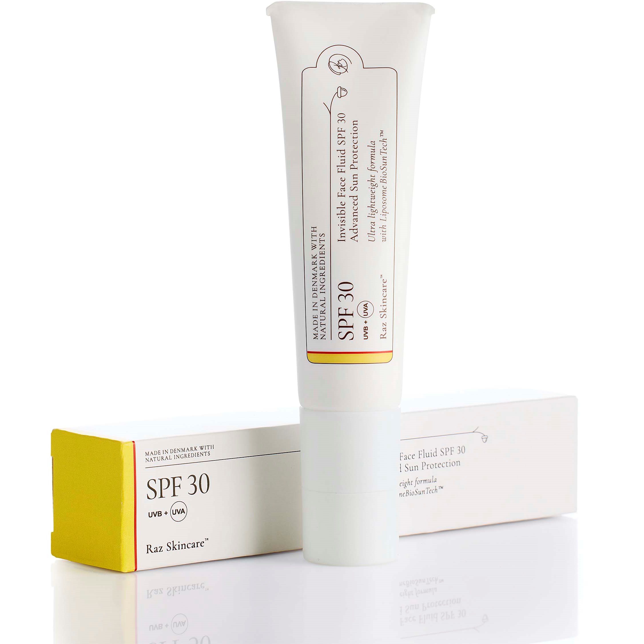 Alternativ bild 1 för Raz Skincare Invisible Face Fluid SPF 30 50 ml