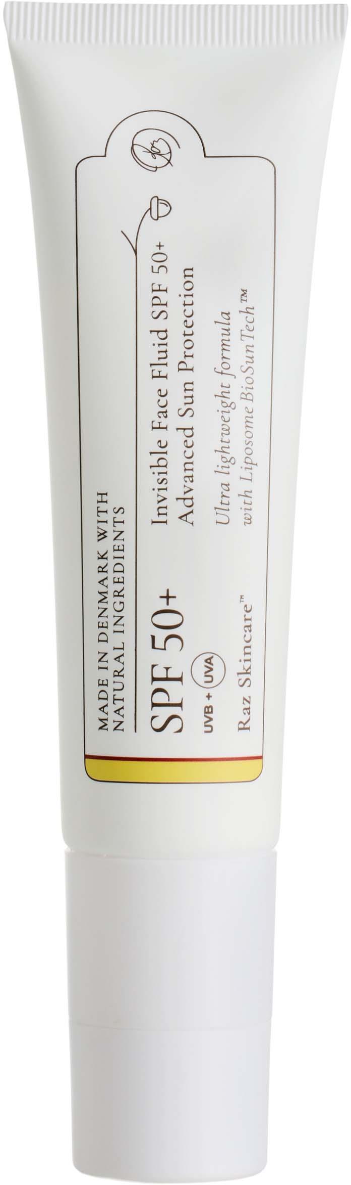 Raz Skincare Invisible Face Fluid SPF 50 50 ml