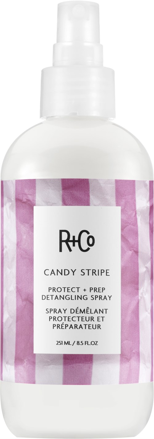 R+Co CANDY STRIPE Protect+Prep Detangling Spray 251 ml