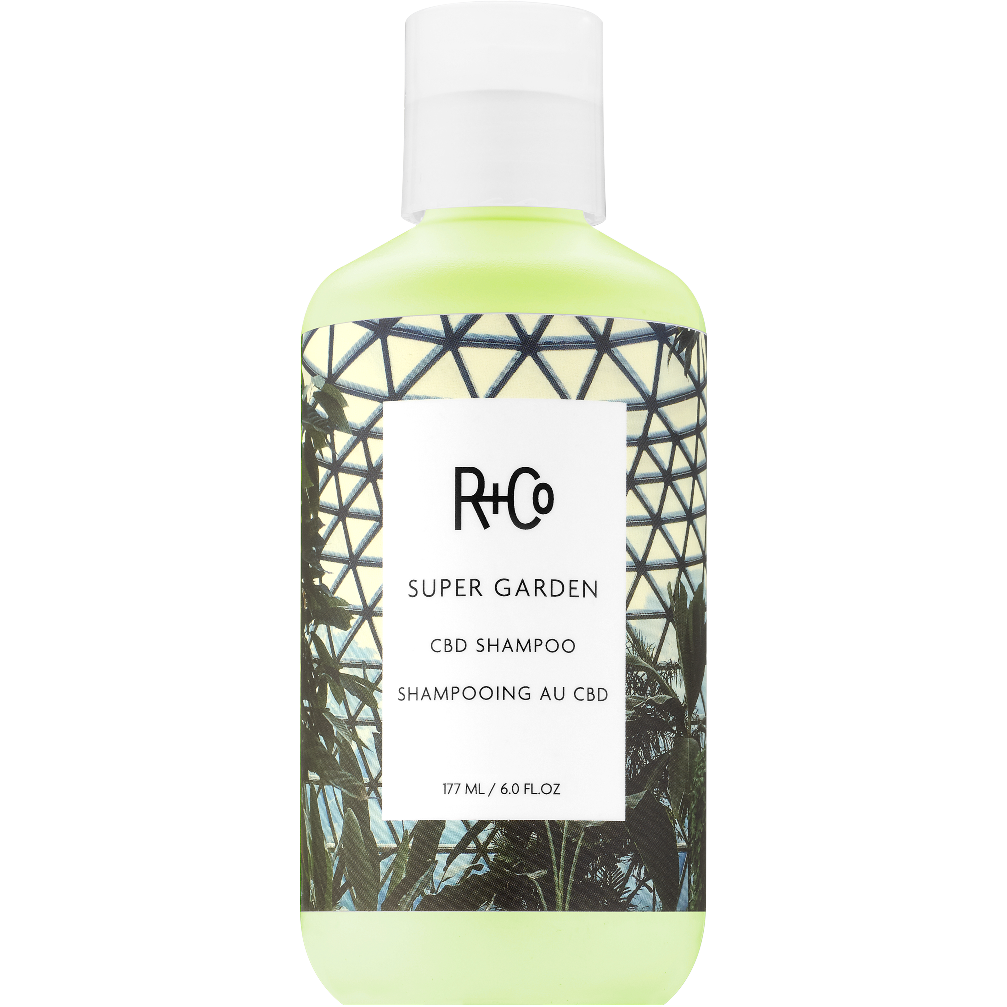 R+CO Super Garden CBD Shampoo - 177 ml