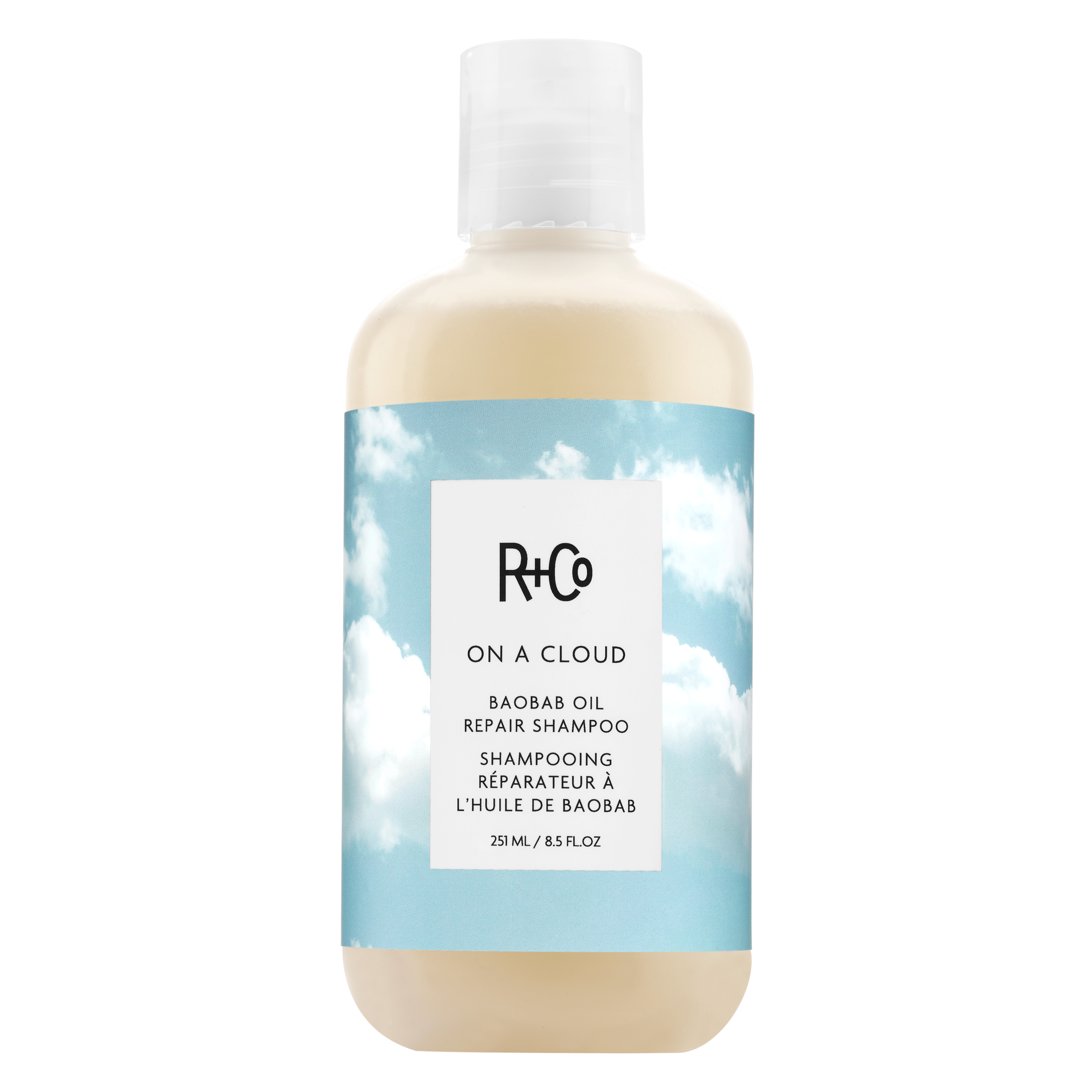 R+Co One A Cloud Baobab Oil Repair Shampoo 251 ml billede