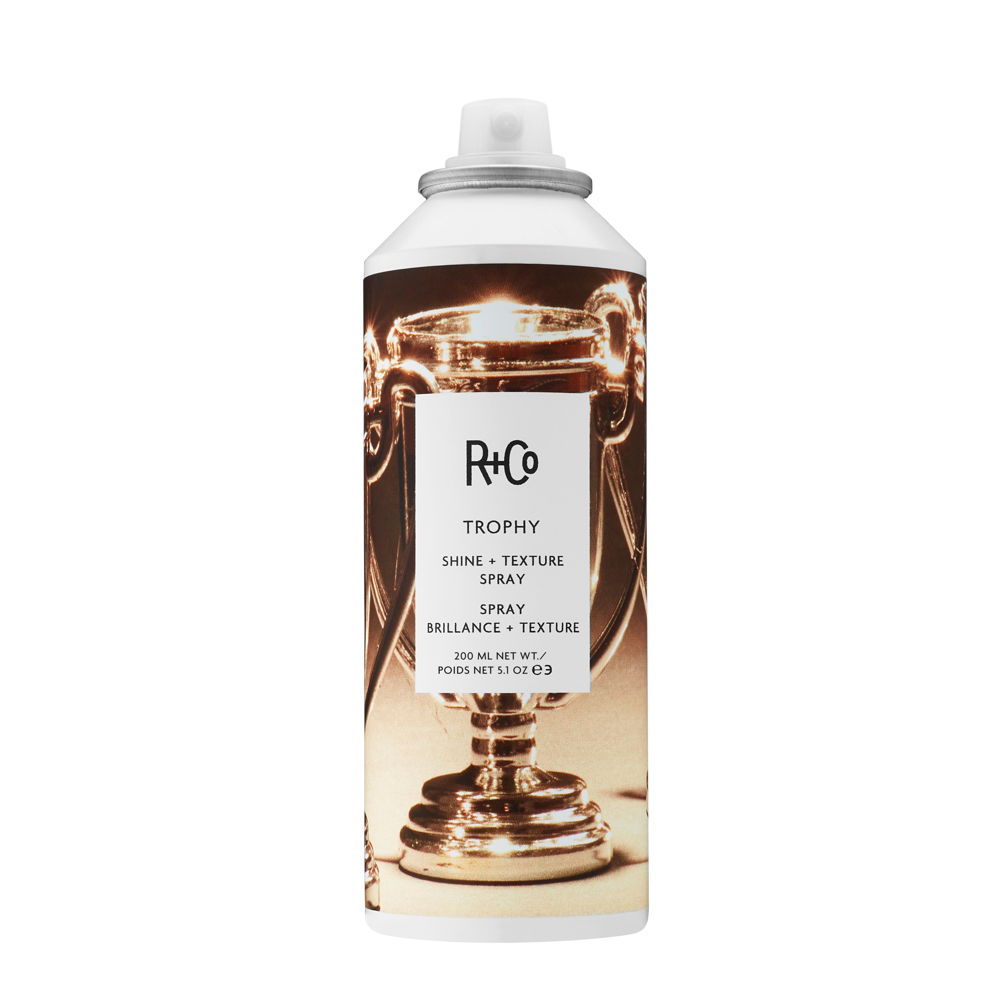 Фото - Стайлінг для волосся R+Co Sprays & Oils TROPHY Shine+Texture Spray 200 ml