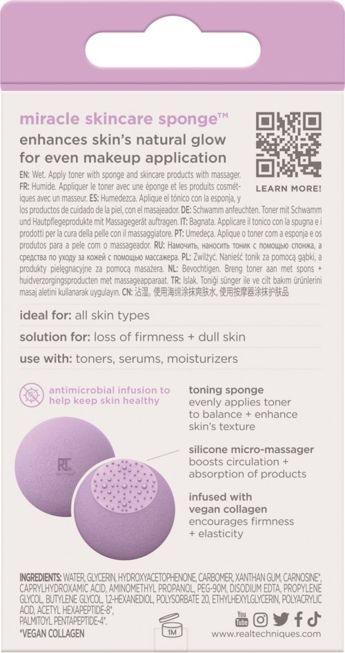 Real Techniques Sponge+  Miracle Skin Sponge