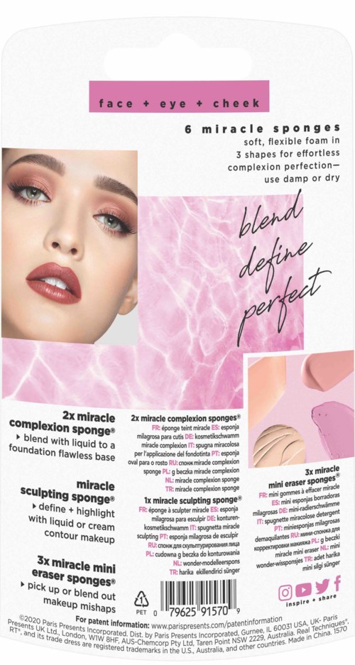 Real Techniques 6pc Sponge Set