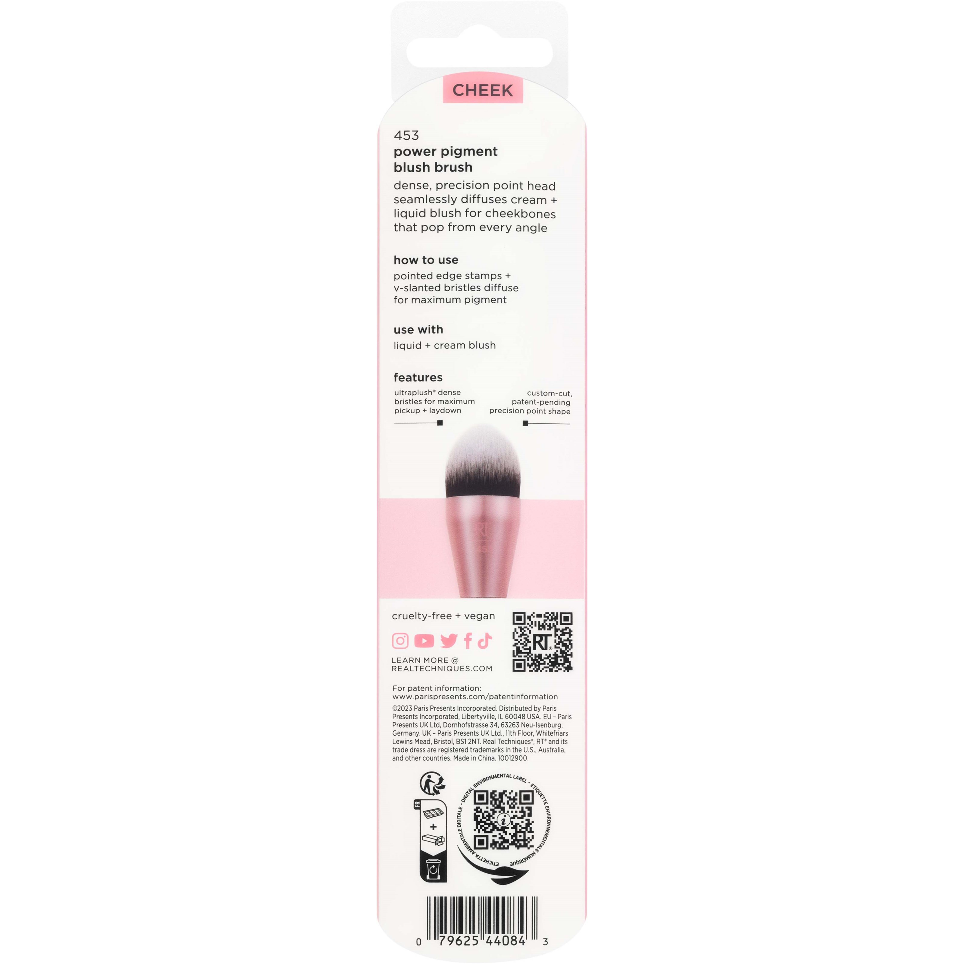 Real Techniques Power Pigment Blush Brush (obrázok 3)