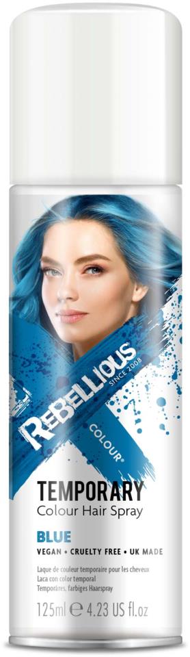 Rebellious Colour Hair Spray Blue 125 ml